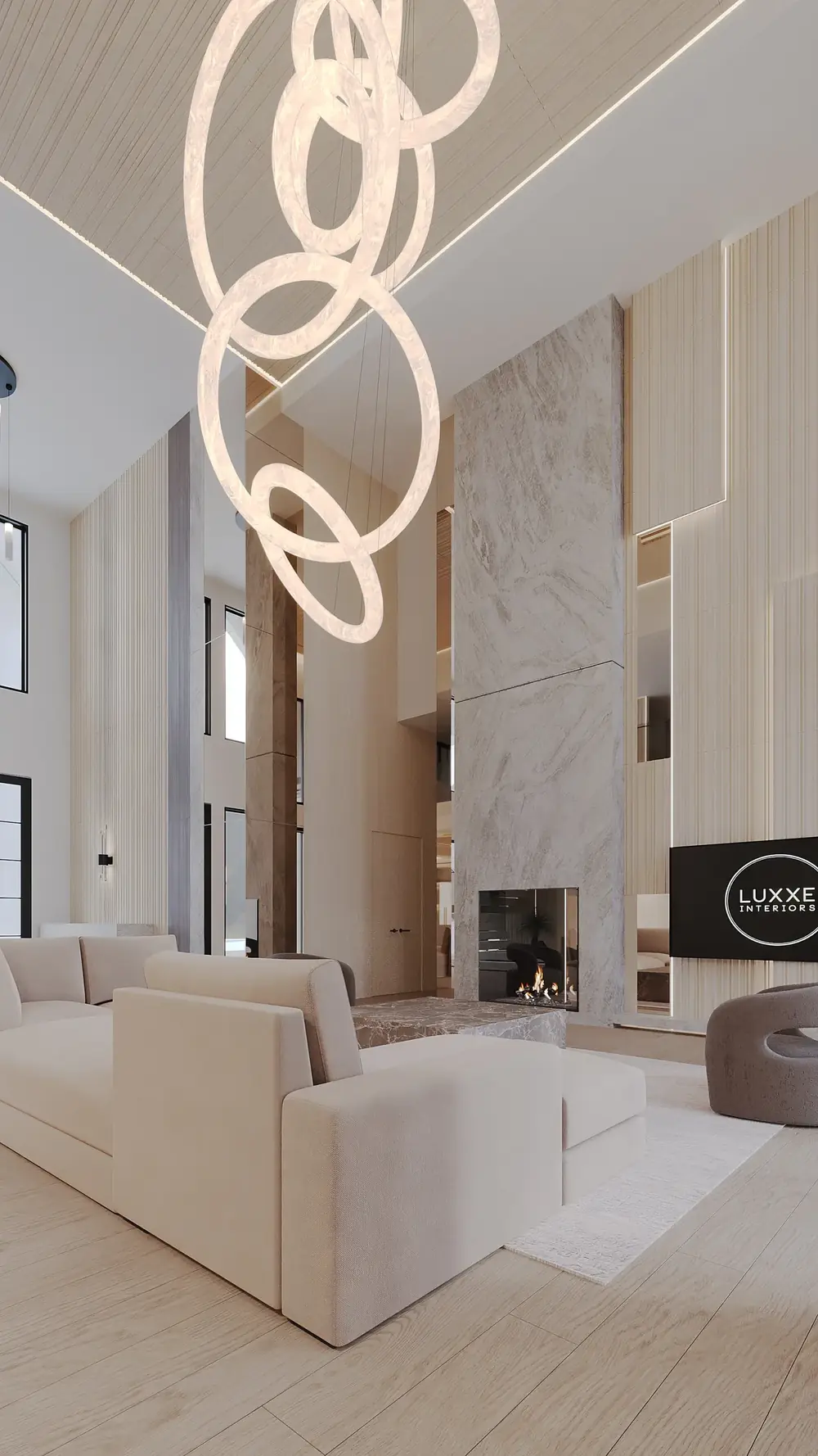 Midland interior by Luxxe Interiors